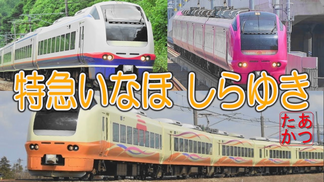 【E653系 特急いなほ＆しらゆき】信越本線 白新線