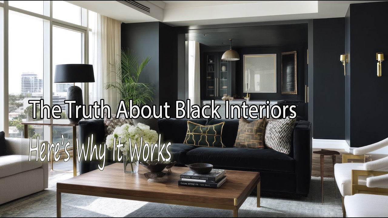The Rise of Black Interiors | How Designers Use Black to Create Timeless Luxury Homes