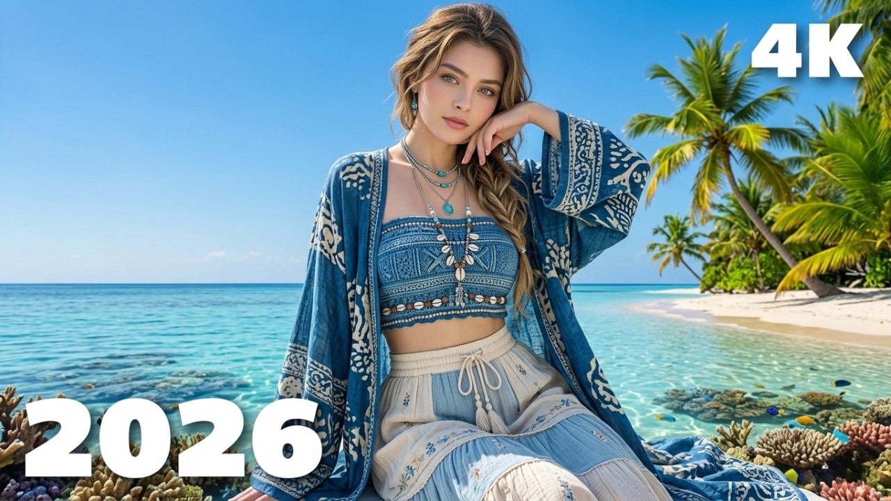 🍹 Best Vocal Tropical Deep House Mix 2026 | Chill Summer Beach Vibes in 4K UHD