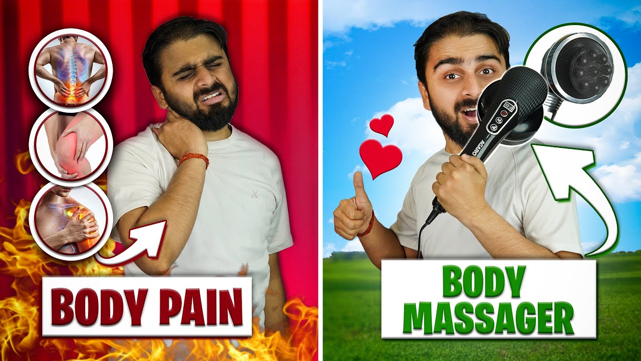 Best Electric Handheld Full Body Massager In India 2023 || Body Pain Relief & Relaxation Massage