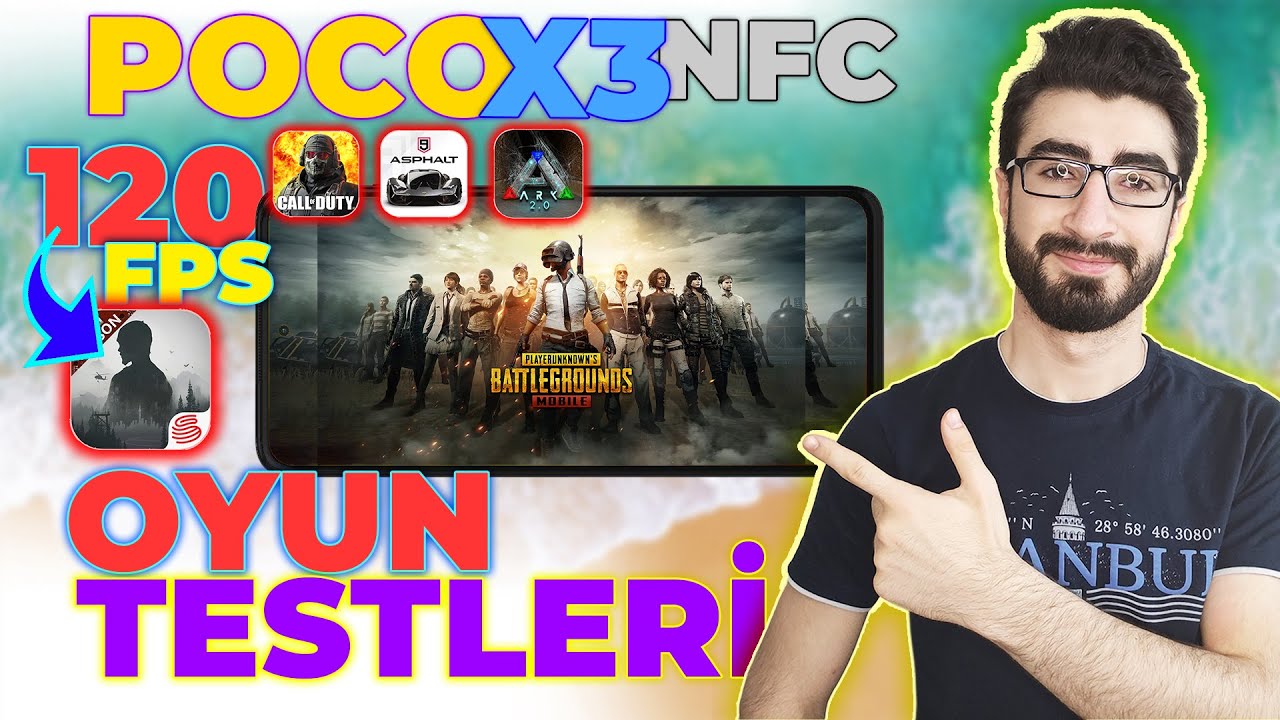 POCO X3 NFC Oyun Testleri - PUBG Mobile