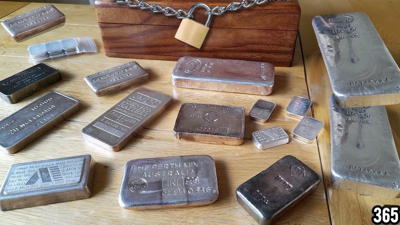 Revealing My Full 10oz Vintage Silver Bar Collection!