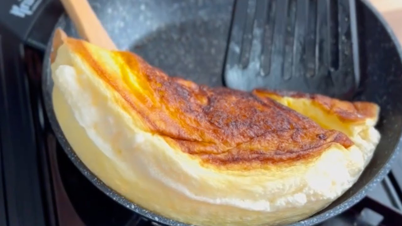 Super fluffiges Omelett! Ab 3 Eiern! Es ist so einfach! Du kannst es auch kochen