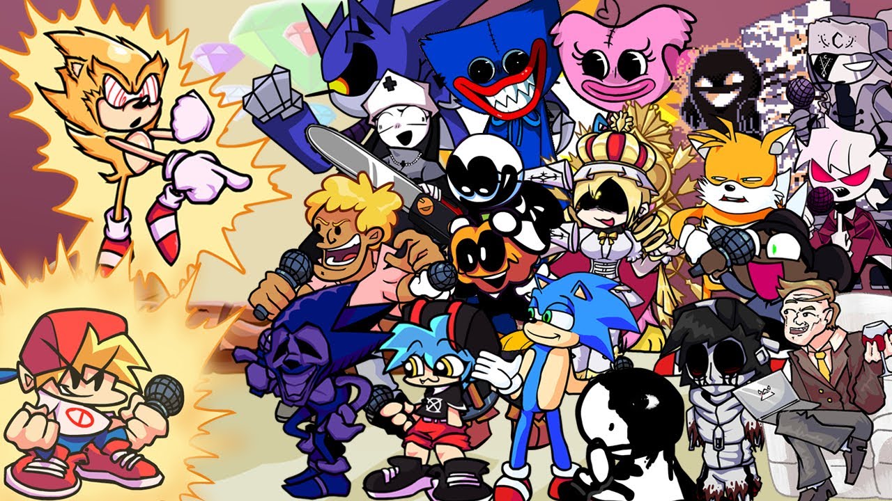 Chaos But Different Characters Sing It 🎤 (FNF Everyone Sings Chaos)