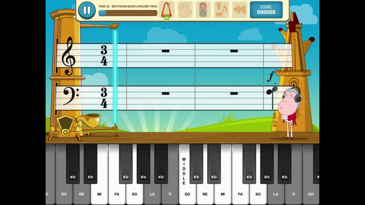 32 Beethoven Bear's Amazing Trick