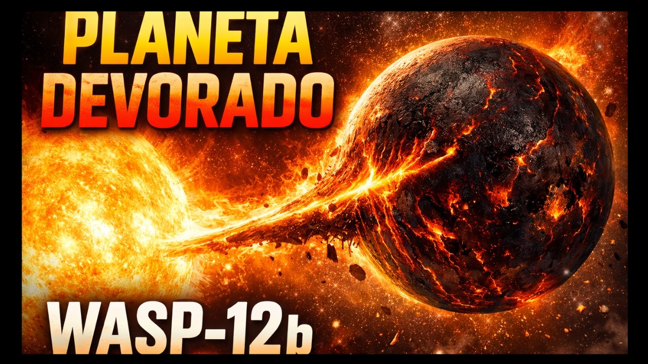 “Esse Planeta Está Derretendo no Espaço… (WASP-12b)”