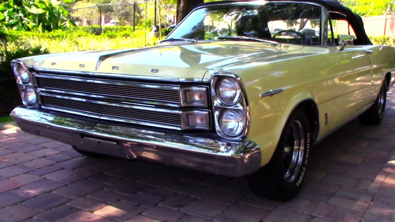 SOLD 1966 Ford Galaxie 500XL Convertible