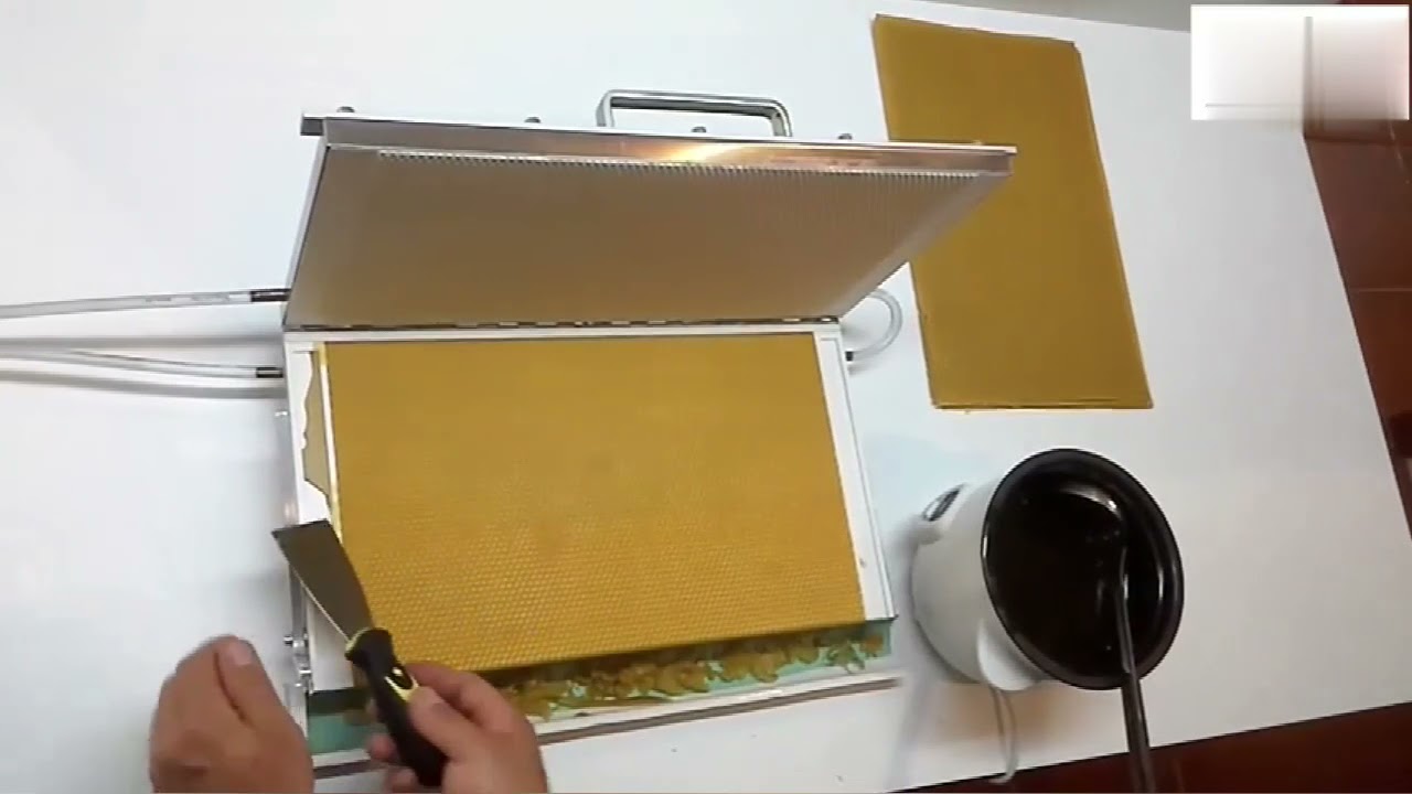 Notebook Manual Beeswax Foundation Machine Aileen