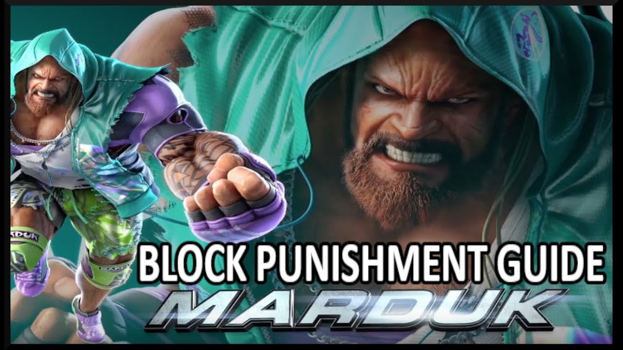 CRAIG MARDUK - Block Punishment Guide Tekken 7