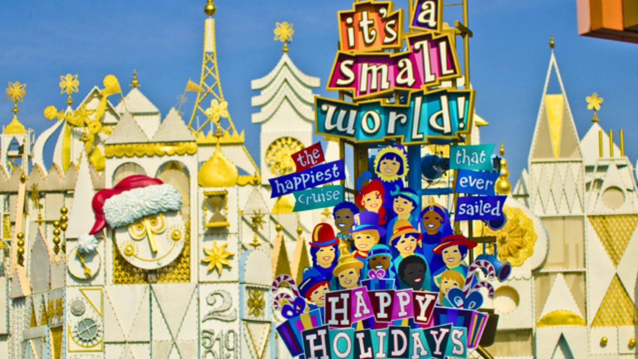 [NEW 2023] It's a Small World Holiday: 4K 60FPS POV | Disneyland Park, California