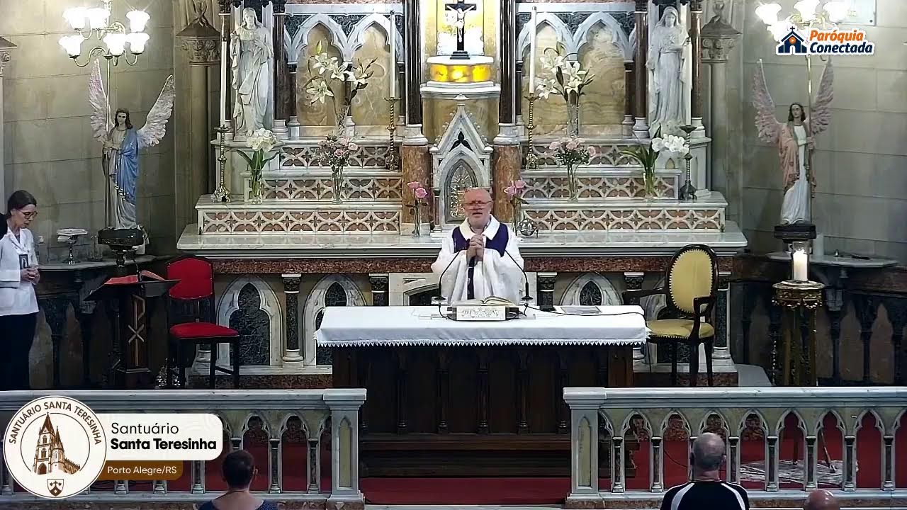 Santa Missa das 18h. Reze conosco!