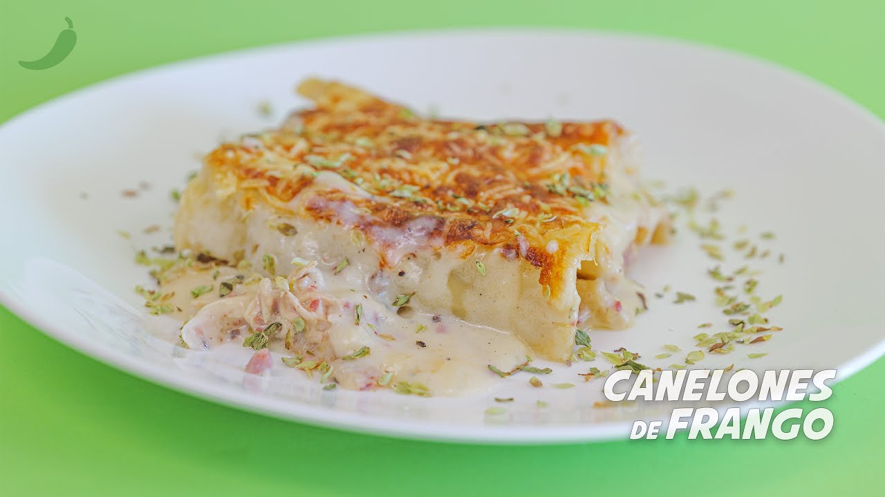 Canelones de Frango