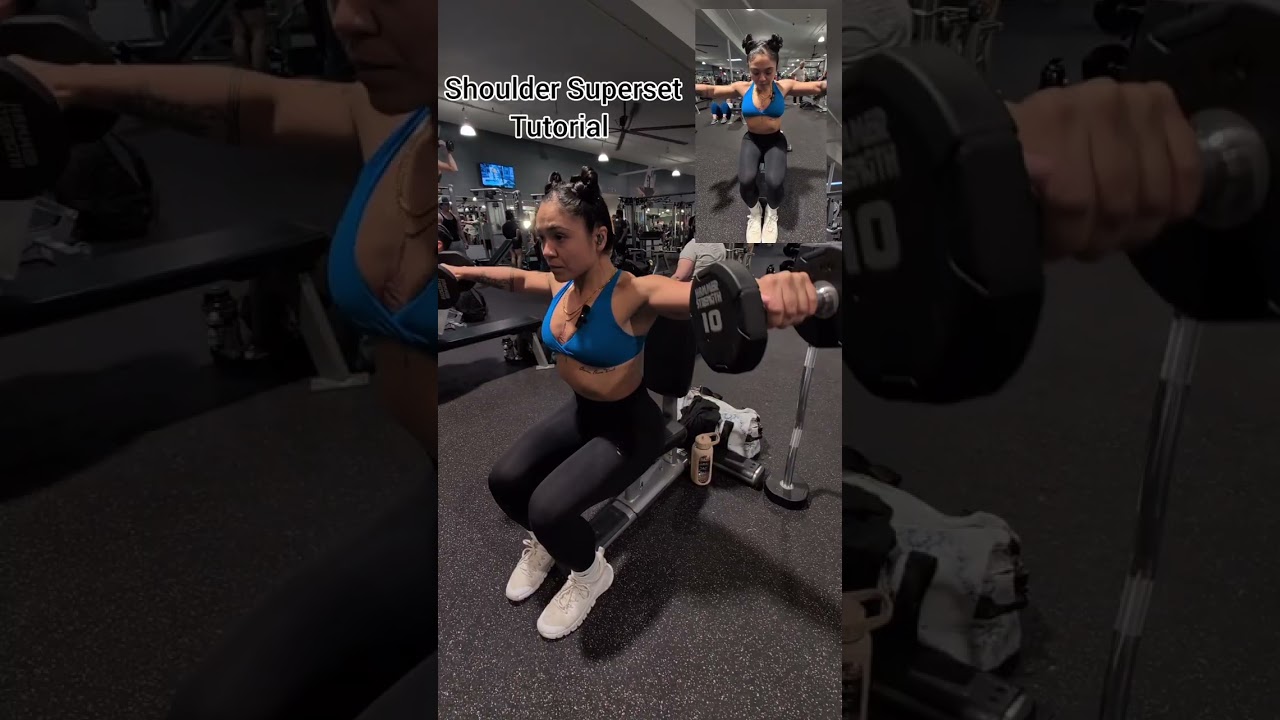 Seated Shoulder Superset Tutorial