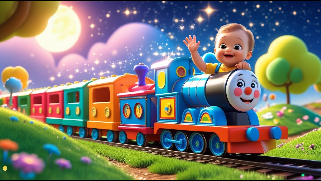 The Magical Train Story Journey 🚂✨ | Fun Adventure for Kids | Imagination & Learning
