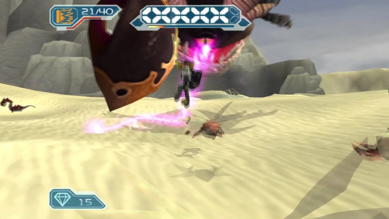 Ratchet & Clank 2: Going Commando HD Collection Walkthrough - Desert Crystals - Part 14