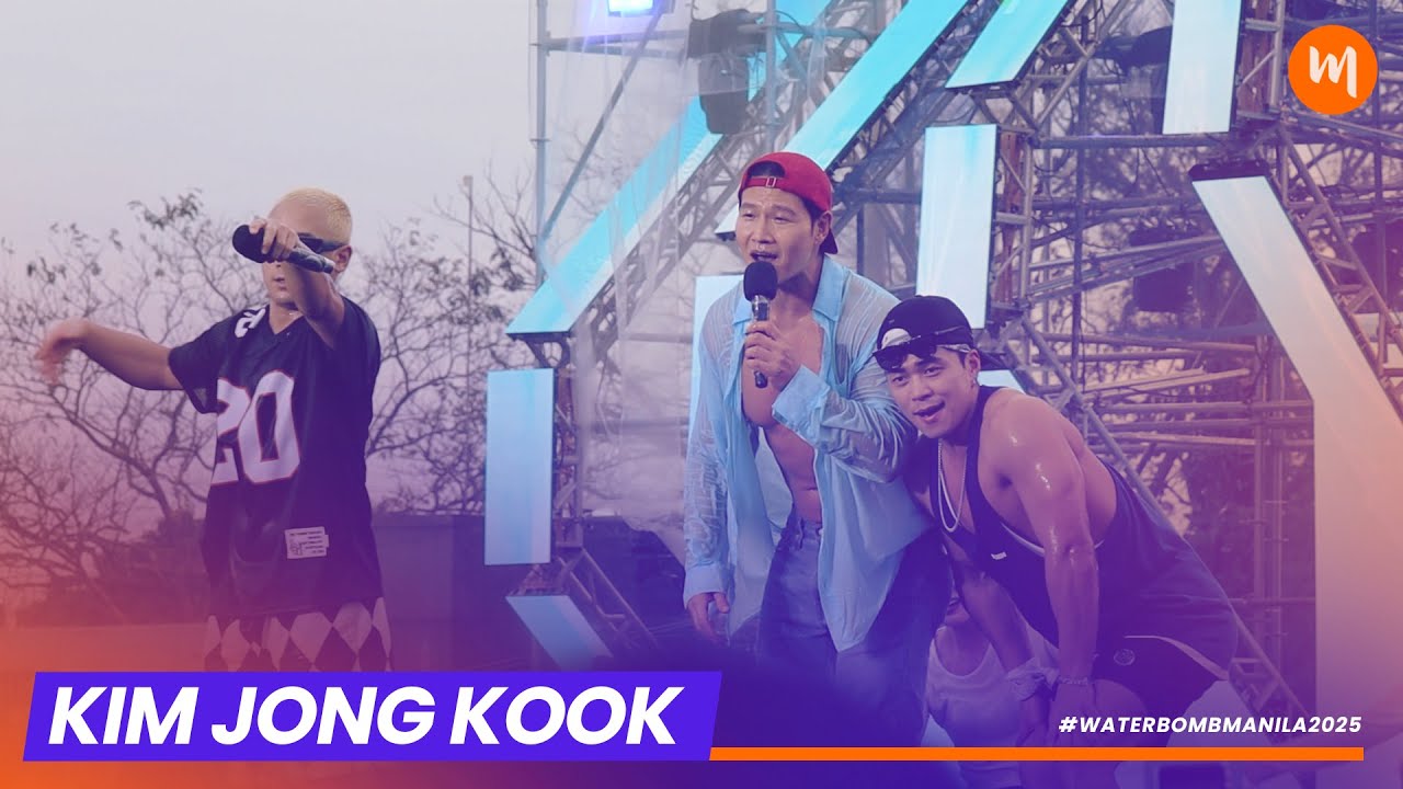 [HD] Kim Jong Kook performs 'Lovable' at #WATERBOMBMANILA2025