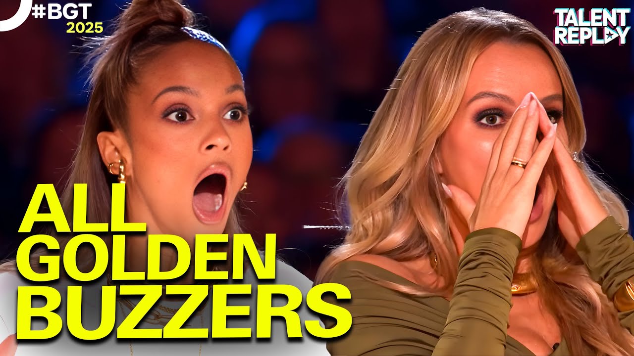 BGT 2025: All the GOLDEN BUZZERS!