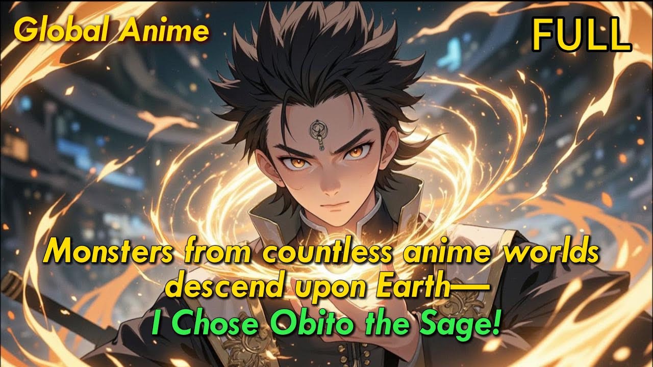 【FULL】Monsters from countless anime worlds descend upon Earth&mdash;I Chose Obito the Sage!