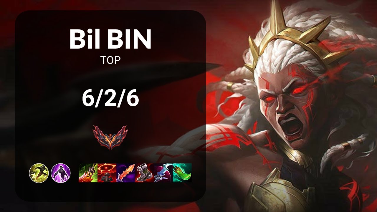 Bil Bin Ambessa vs Riven TOP - KR GRANDMASTER Patch 15.7