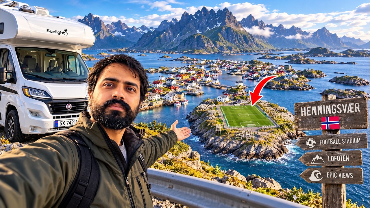 World&rsquo;s CRAZIEST Football Stadium | Campervan Road Trip 🇳🇴