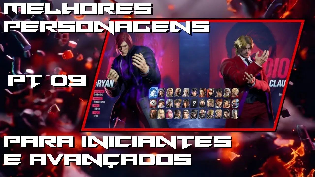 Tekken 8 do básico ao avançado pt 09. Melhores personagens iniciantes.
