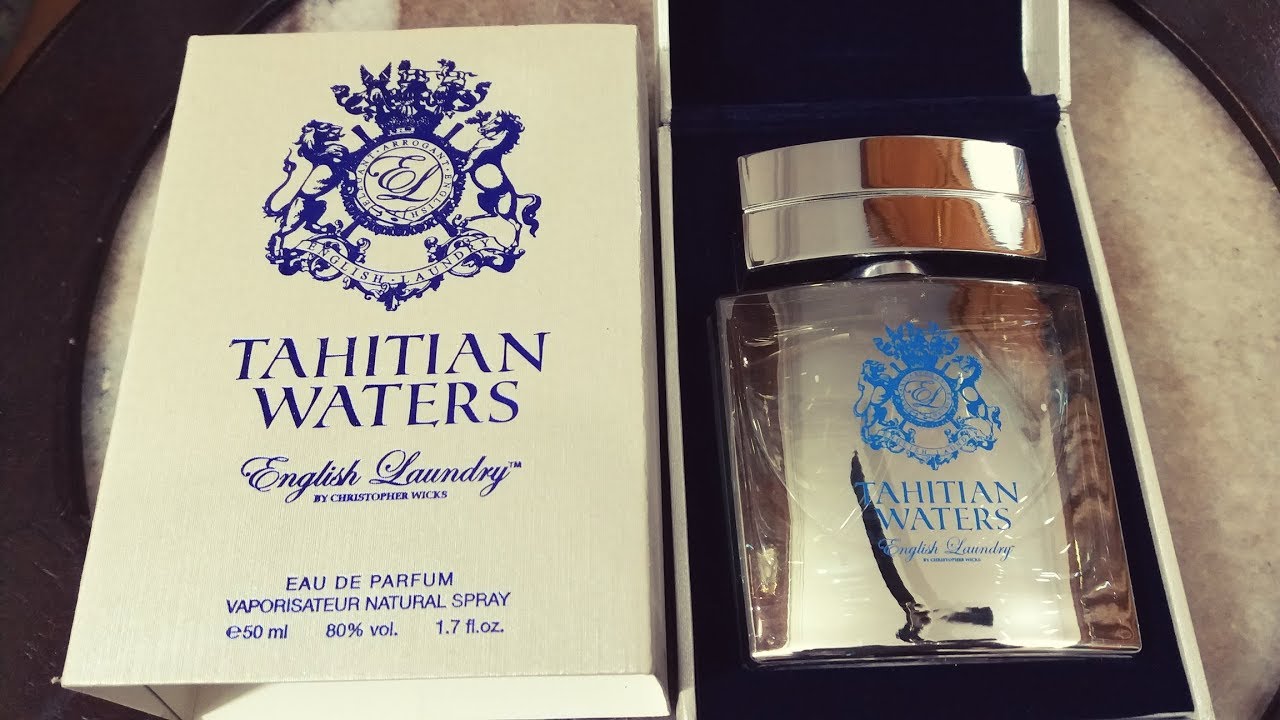 English Laundry Tahitian Waters Fragrance Review (2013)
