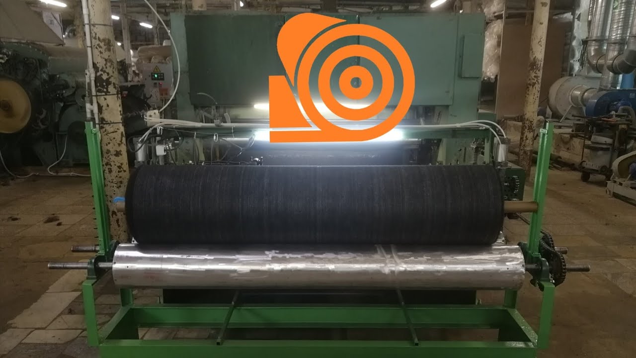 Производство нетканых материалов. Устройство резки и намотки.