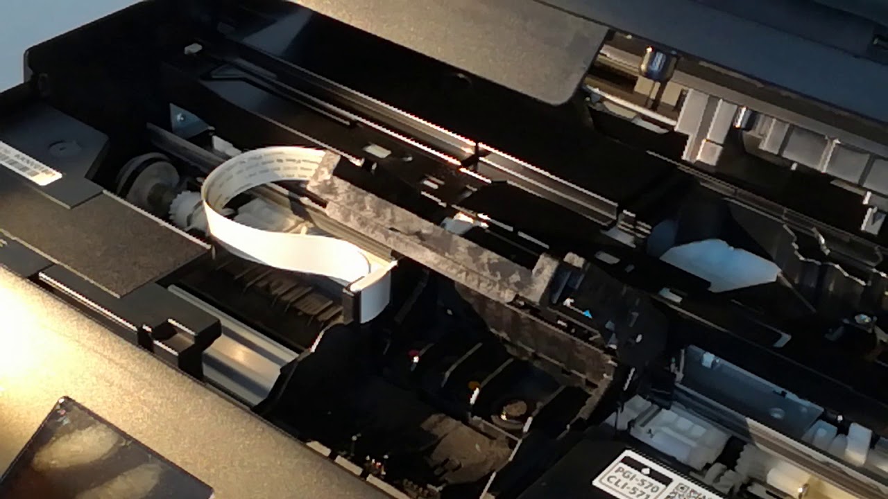 How to remove print head for Canon TS5050 TS5051 printer