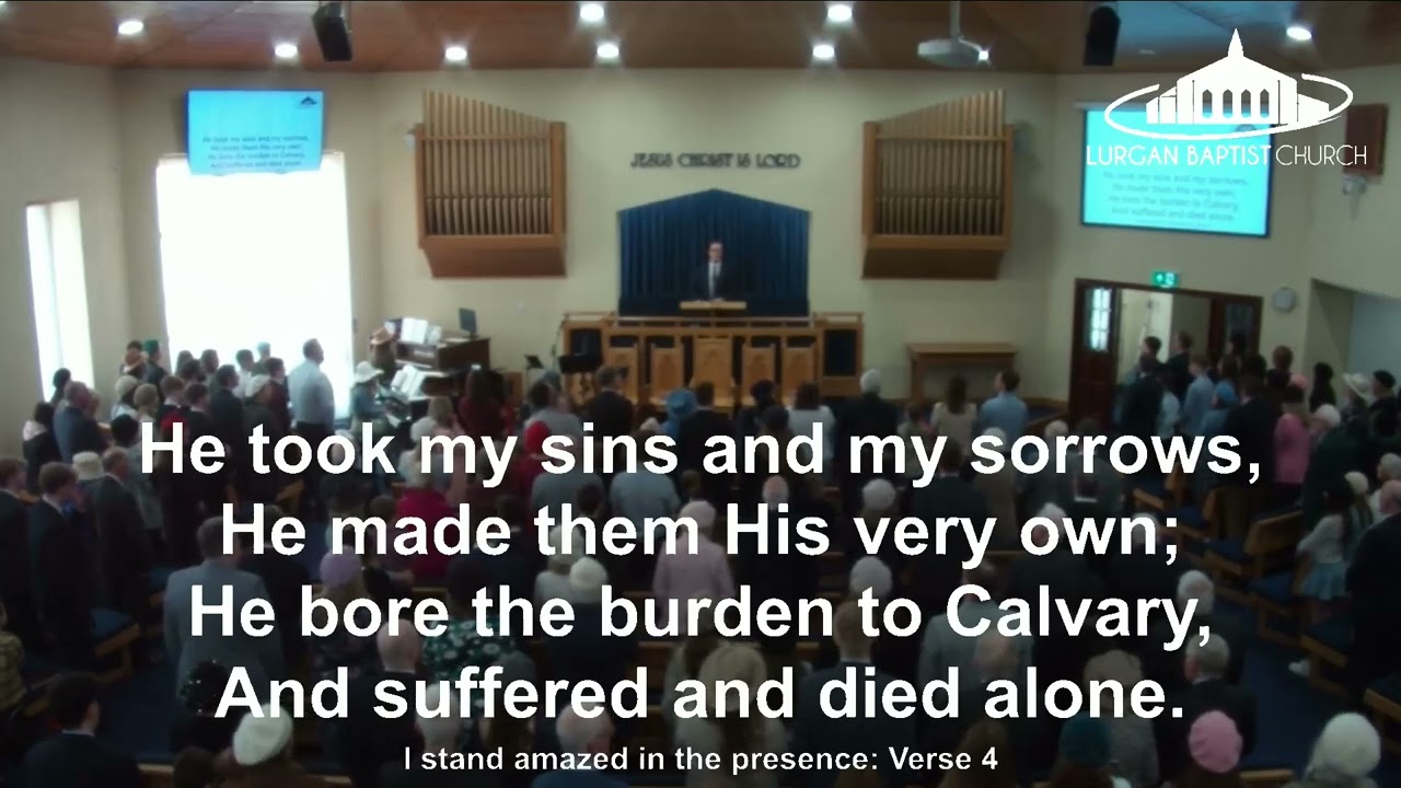 I stand amazed in the presence - Congregational singing