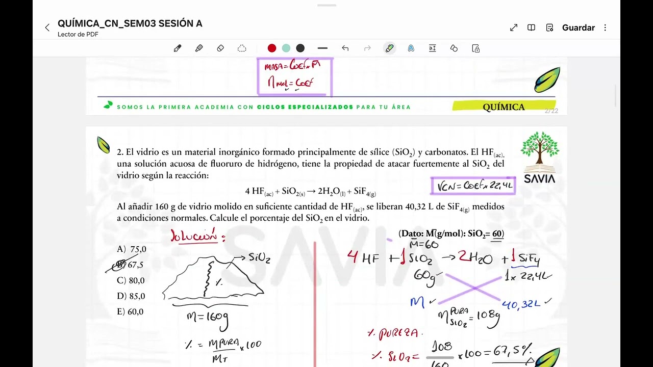 QUIMICA - SEM 03 SESION 1