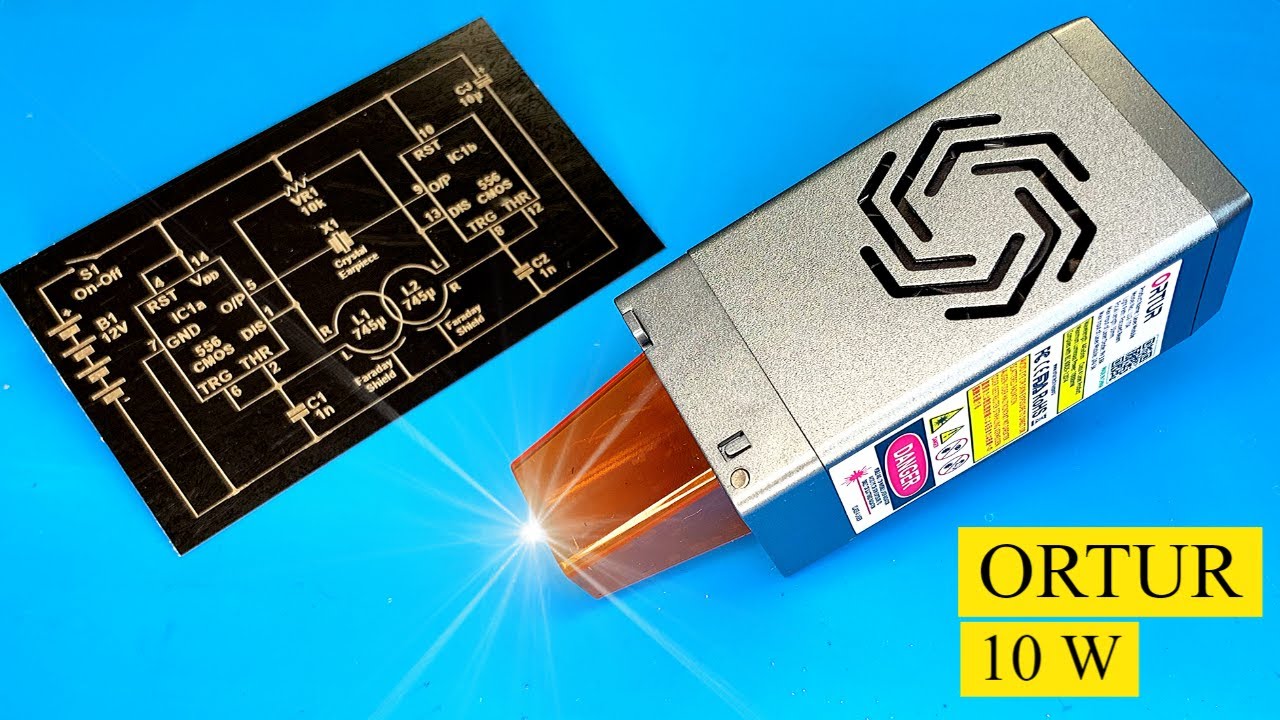 как сделать схему с помощью лазерного гравера ORTUR Laser Master 3
