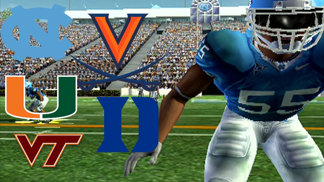 SHACKING UP THE ACC - NCAA FOOTBALL 06 UNC DYNASTY - year1 g8 - 11