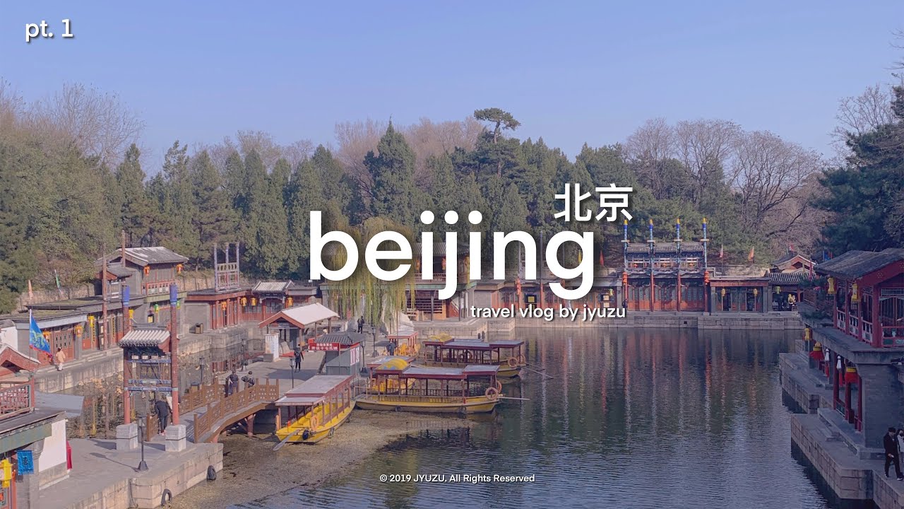 Exploring Beijing☁️📼【pt.1】|| an aesthetic travel vlog🎞 (sticker hauls, olympic park+more!)