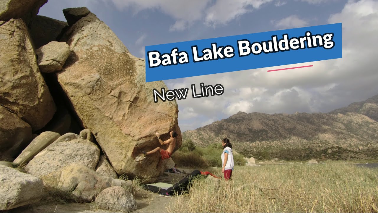 Bafa Lake Bouldering - New Line