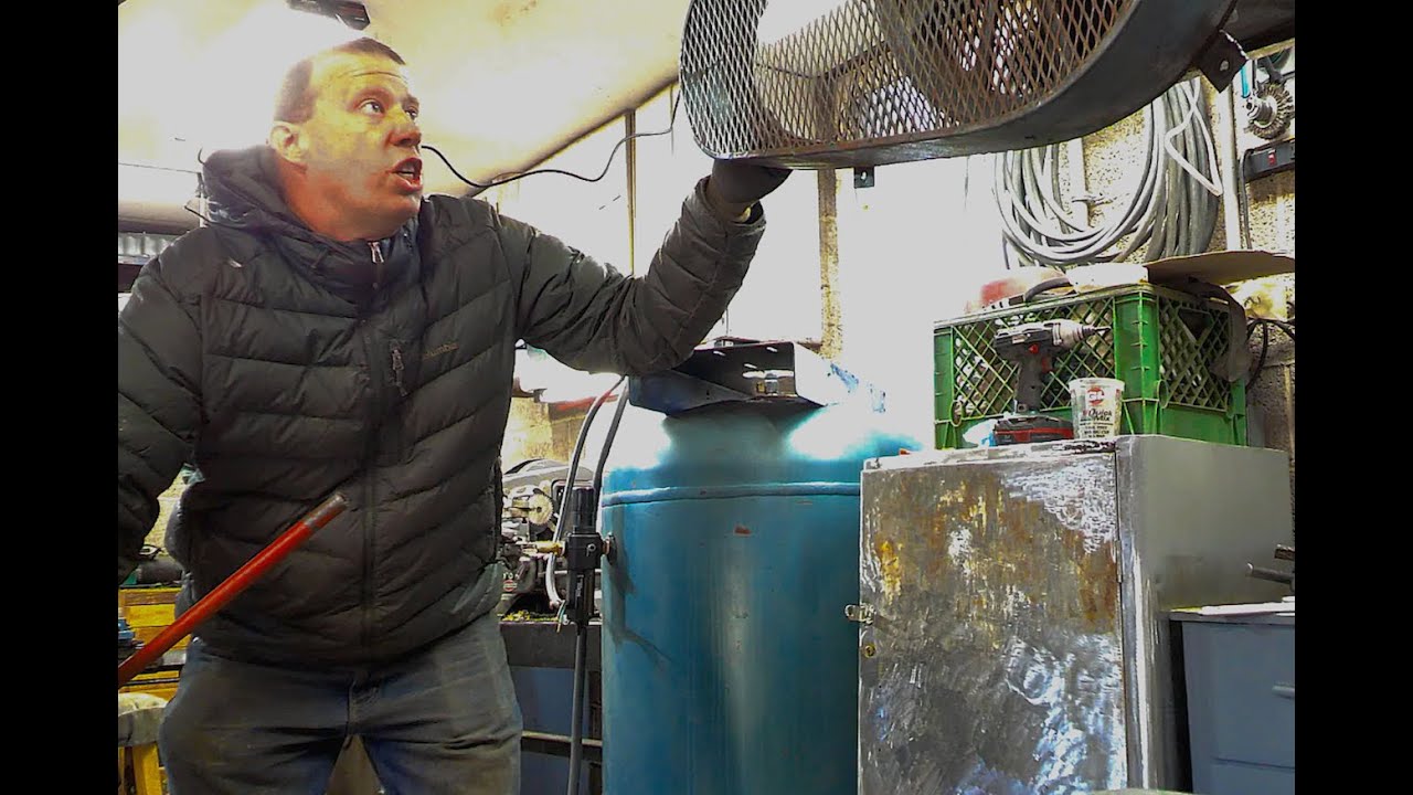 SAYLOR BEALL AIR COMPRESSOR REBUILD PART 1