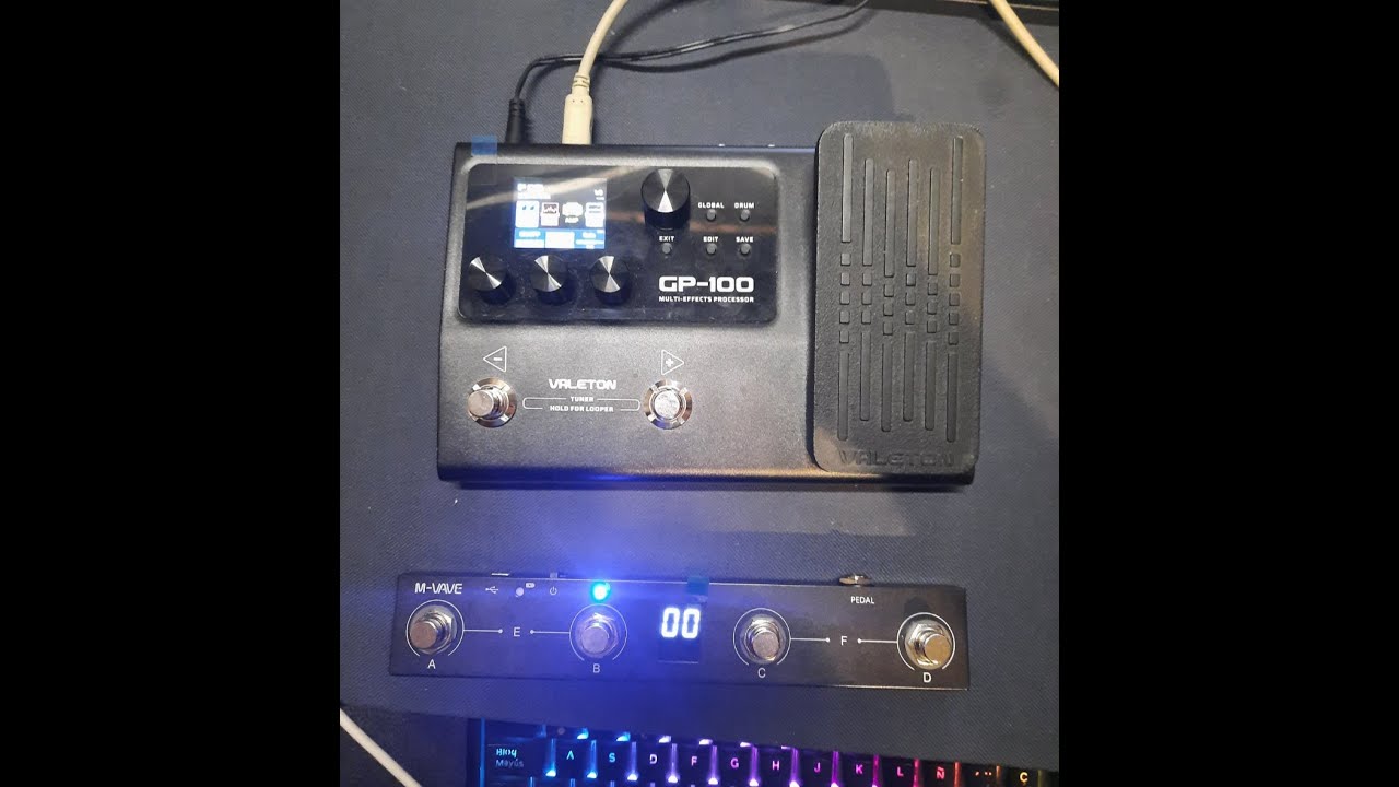 TUTORIAL | Conectar M-vave chocolate a Valeton Gp100 | MIDI CC