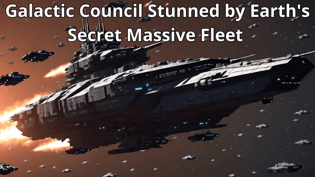Galactic Council Stunned by Earth's Secret Massive Fleet | HFY Full Story | SciFi Story