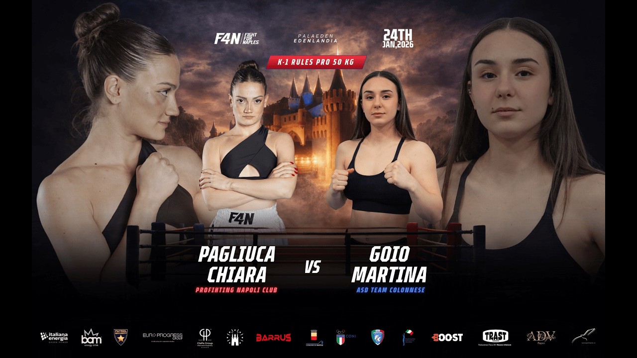 Goio Martina VS Pagliuca Chiara | K-1 Pro 51 KG | F4N #7
