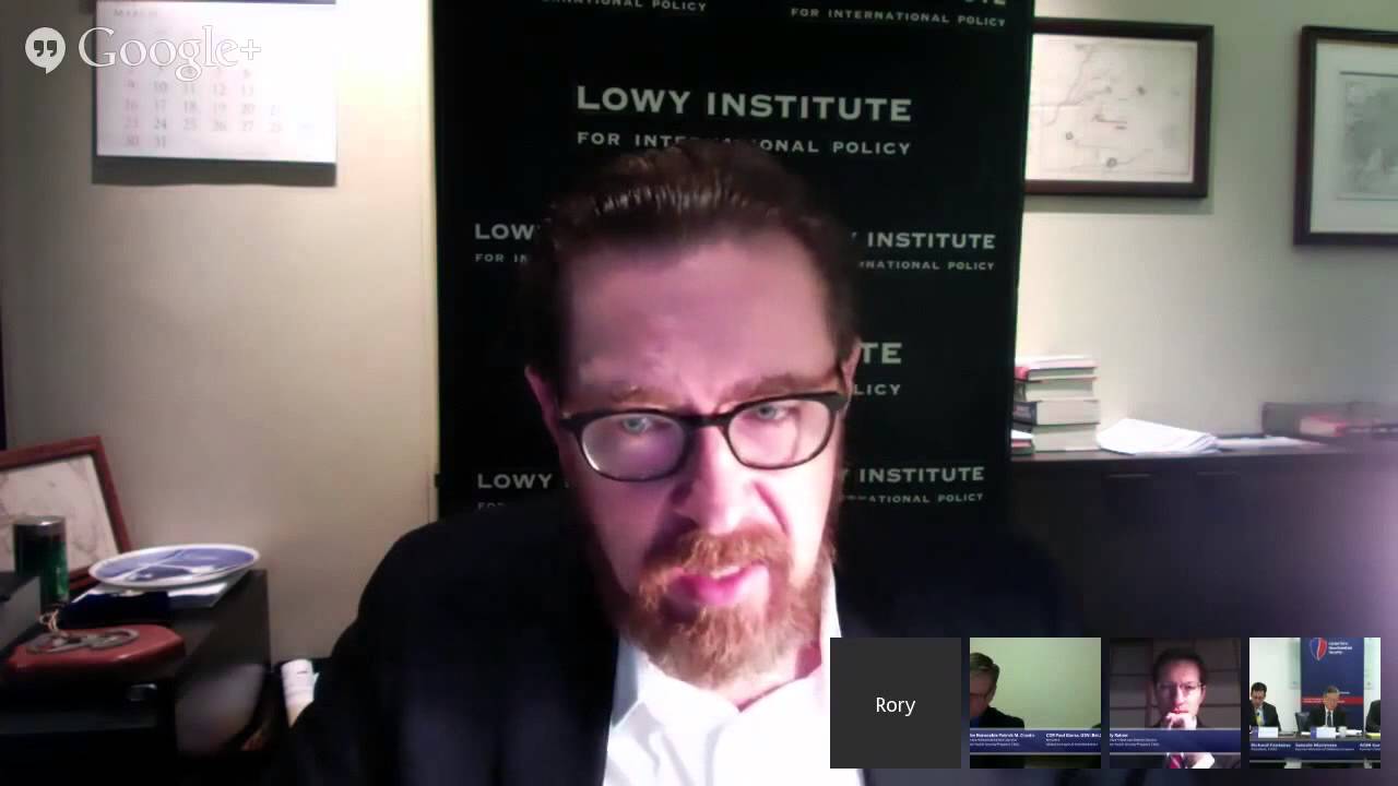 Evolving Maritime Security in the Asia-Pacific Region: Rory Medcalf
