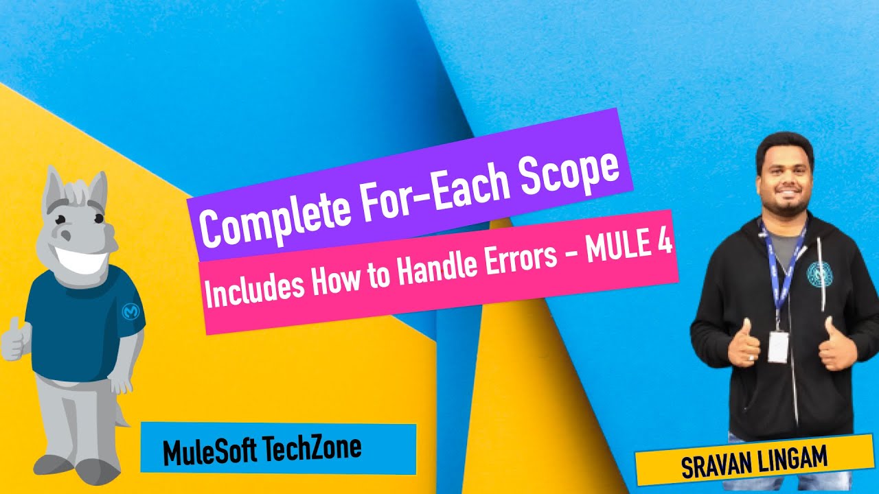 Mule 4   : For-each Scope | Handling errors and Capturing Payload inside Foreach | MuleSoft