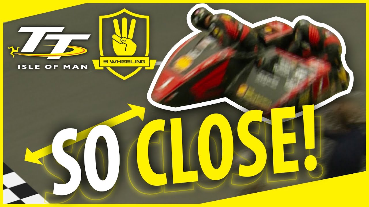 THiS IS UNBELIEVABLE !!! 😲  They get a record lap but barely make the finish line! Isle of Man TT