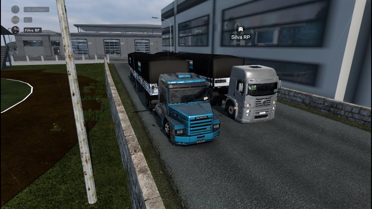 LIVE ON - EURO TRUCK SIMULADOR 2 COMBOIO COM CARGA PESADA Ft SILVA RP MAPA BR EAA
