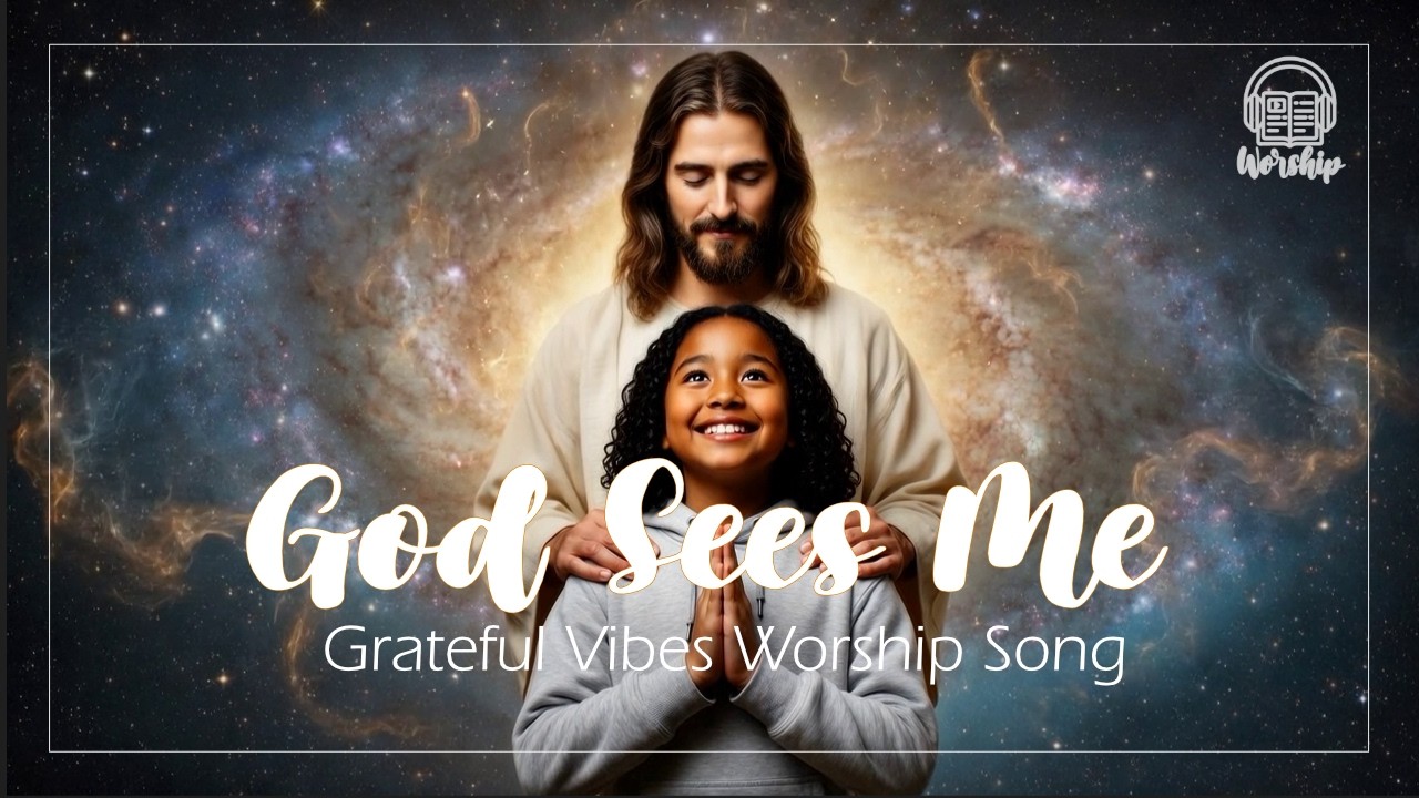 God Sees Me (Official Lyric Video) | Heartfelt Worship Song 🌃🙏#worship  #praise #spiritualsongs