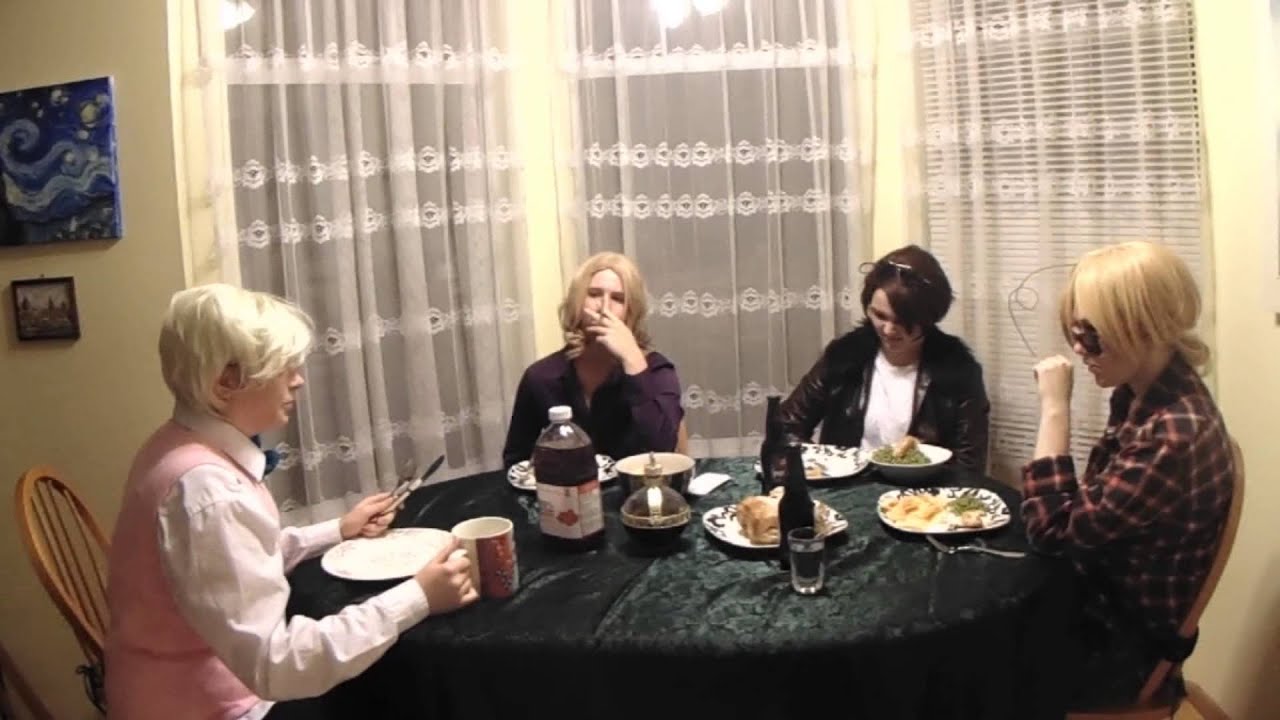 2P Hetalia - Disfunctional Dinnertime