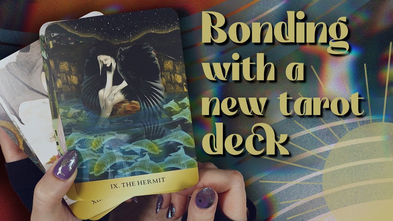 How I bond with a new tarot deck ✨ Playing with the Enchanted Förhäxa Tarot