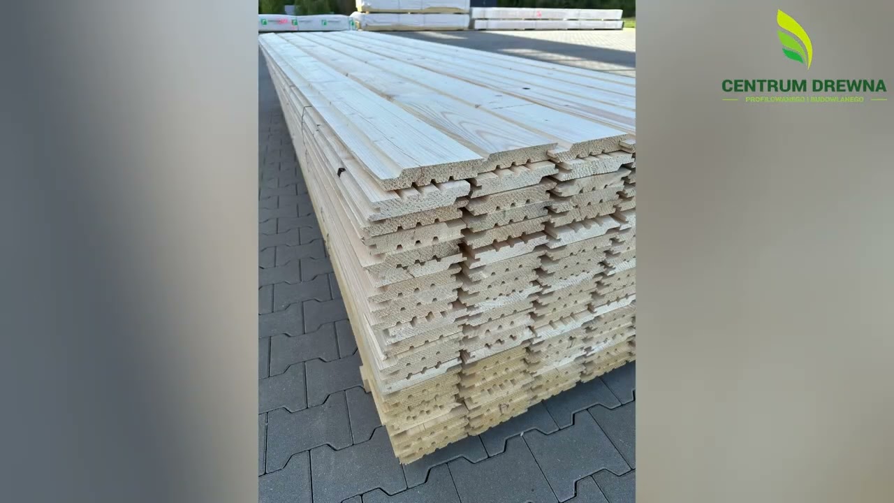 Deska elewacyjna drewniana świerkowa KL. C 28x170mm Profil Budmax