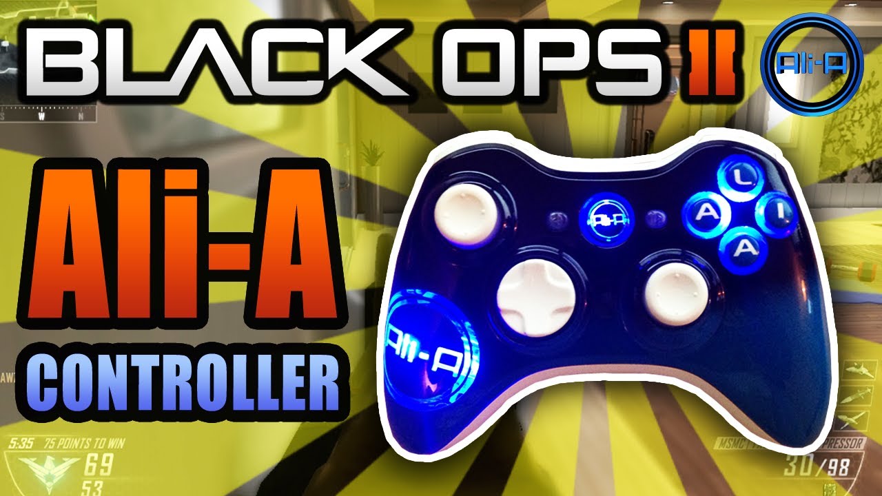 Ali-A Controller Gameplay! - Black Ops 2 LIVE w/ Ali-A! - (Call of Duty: BO2 & Imagine Customs)