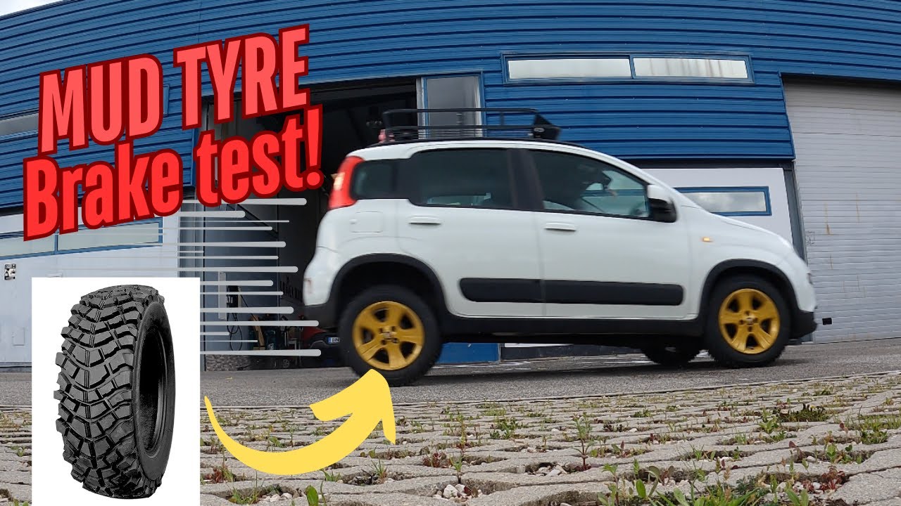 Ziarelli Mud Power VS Road tyres - Full test and comparison on Panda 4x4! #ziarelli