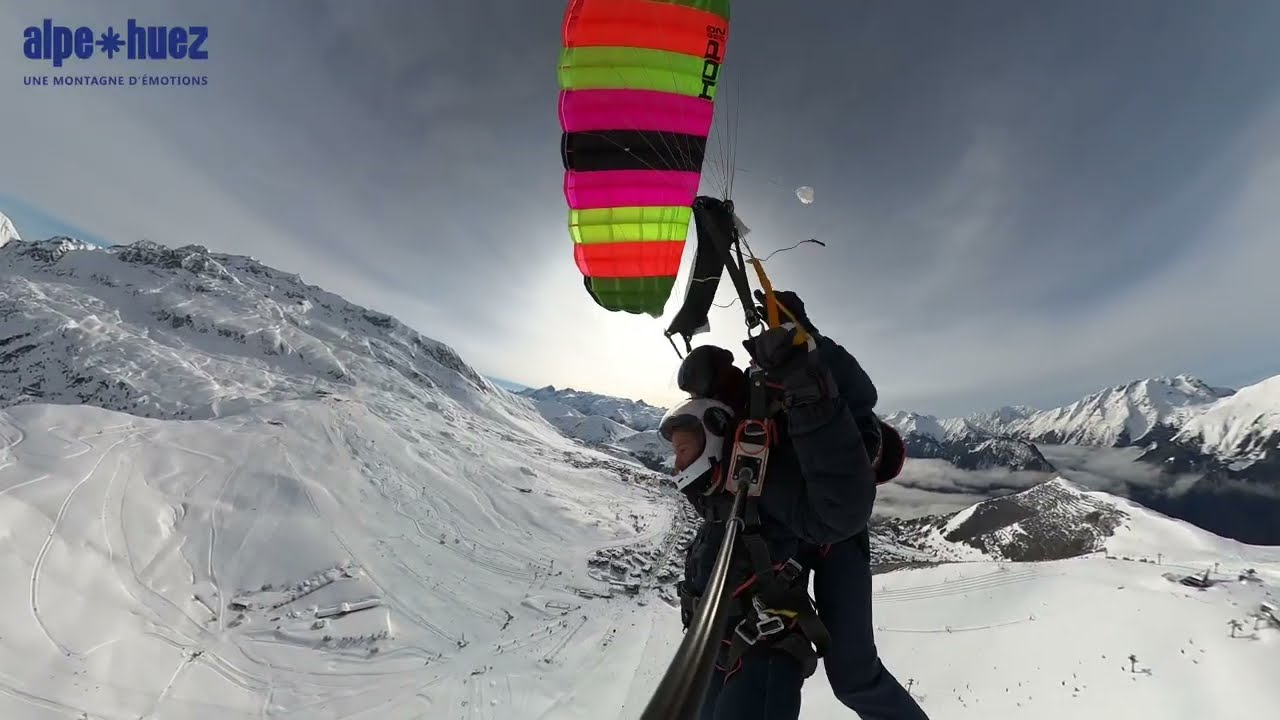 Le saut en parachute de Mélanie