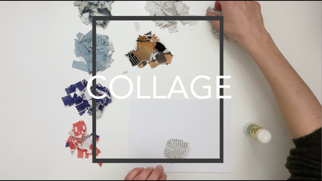 Collage - Kunst mit Kathrin | Fräulein K.